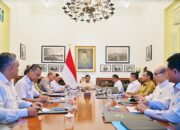 Presiden Prabowo Pimpin Rapat Terbatas Pembentukan Tanggul Laut di Pulau Jawa