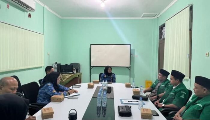 Perkuat Kemandirian Ekonomi, PC Ansor Bojonegoro Jalin Sinergi dengan Dinas Perdagangan