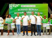 Peringati HUT ke-53, Petrokimia Gresik Tebar Berkah Sasar 503 Abang Becak