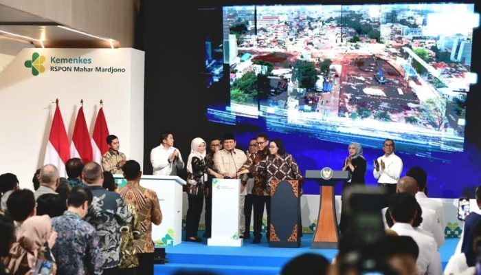Prabowo Resmikan Gedung Baru RSPON, Dorong Layanan Otak Nasional