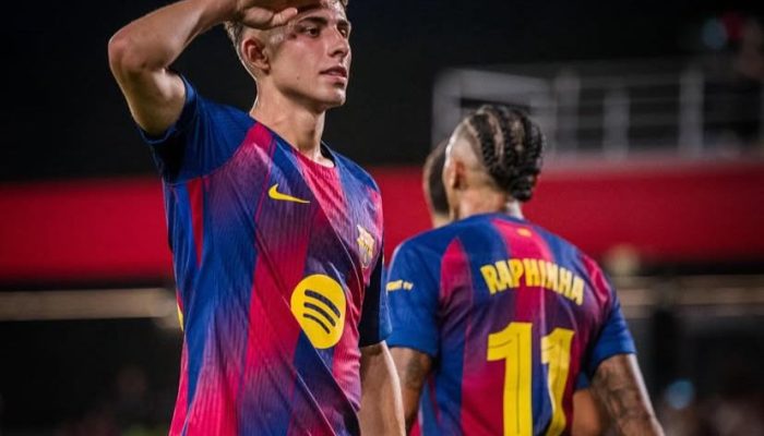 Barcelona Hajar Valencia 6-0, Fermin Lopez, Raphinha, dan Lewandowski Cetak Dua Gol