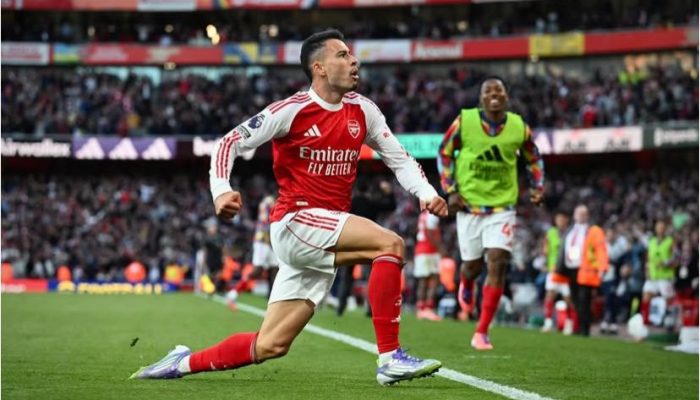 Gol Menit Akhir Gabriel Martinelli Bikin City Gigit Jari, Arsenal Selamat di Emirates