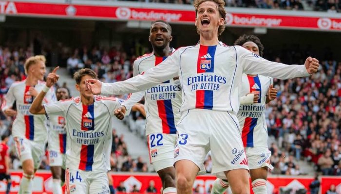 Morton Jadi Pahlawan, Olympique Lyon Amankan Tiga Poin Krusial Kontra Lille