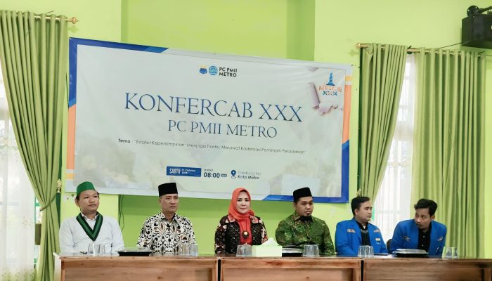 Gelar KONFERCAB ke-30 PC PMII Metrowujudkan pemimpin masa depan