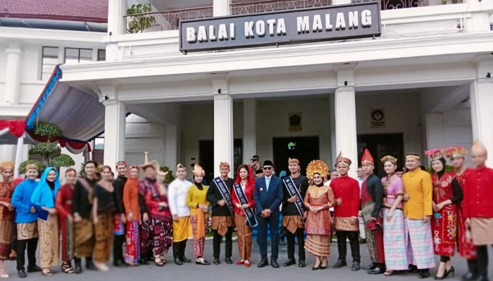 Dari Tari Hingga Bendera Raksasa, Pemuda Kota Malang Tunjukkan Cinta Tanah Air Dalam Peringatan Sumpah Pemuda