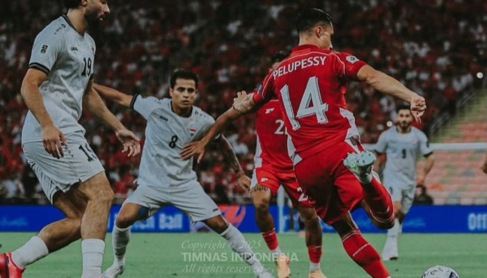 Keok 0-1 Lawan Iraq, Indonesia Gantung Sepatu di Piala Dunia 2026
