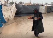 Gencatan Senjata Tak Hentikan Derita: Badai Byron Timbulkan Krisis Baru di Gaza