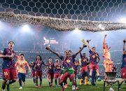 Barcelona Juara Piala Super Spanyol Usai Menang Sengit atas Real Madrid