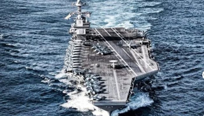 Dua Giant Steel AS Mengepung Iran, Analisis Kekuatan USS Gerald R. Ford dan USS Abraham Lincoln